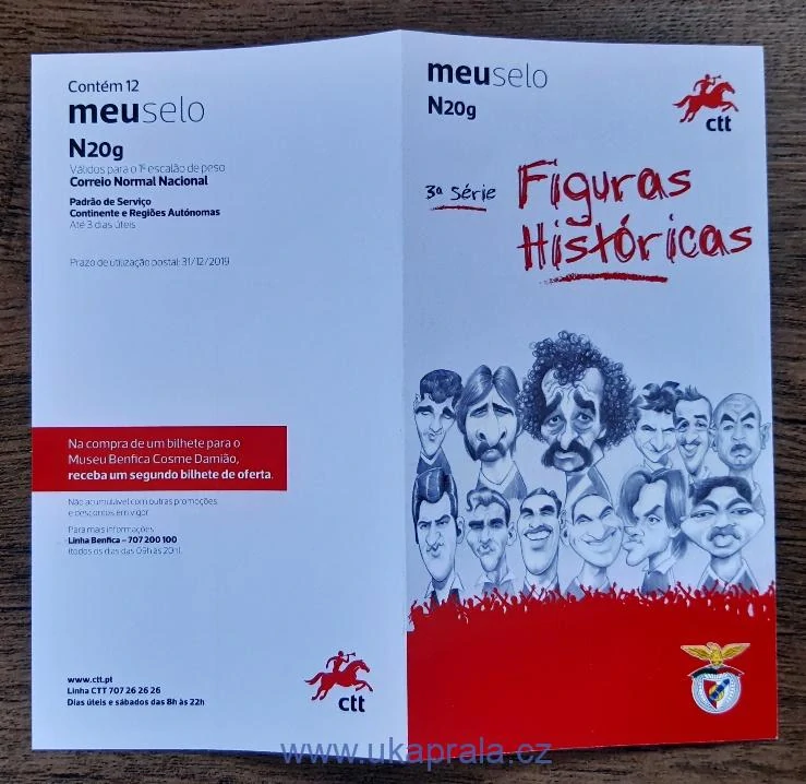 PORTUGALSKO ** sešitek, fotbal, Benfica Lisabon, r. 2018