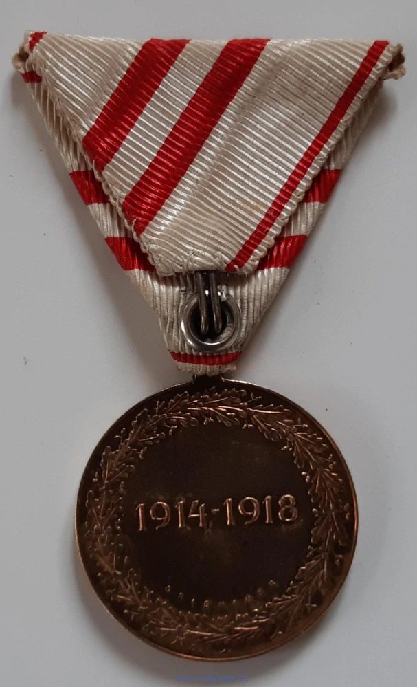 Rakouská pamětní medaile 1914-18 "Für Österreich"