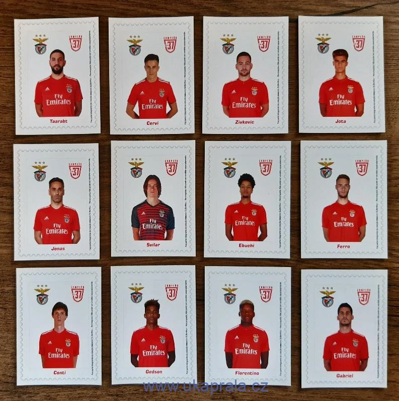 PORTUGALSKO ** sešitek, fotbal, Benfica Lisabon, r. 2020