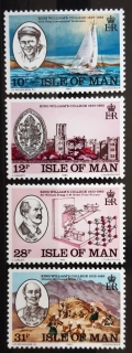 Ostrov Man ** 242/5, 150 let King Wiliam´s College, r. 1983