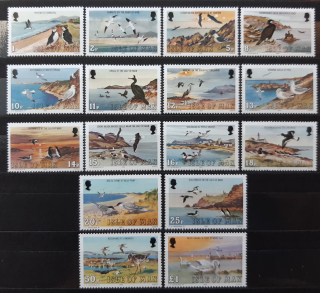 Ostrov Man ** 220/235, mořští ptáci, r. 1983