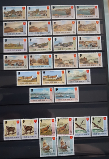 Ostrov Man ** 12/27 u/v, výplatní, obrázky z Manu, r. 1973