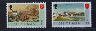 Ostrov Man ** 72/3, výplatní, obrázky z Manu, r. 1975