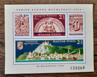 Maďarsko aršík B115A ** Europa, Visegrad