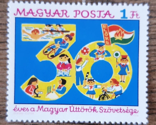 Maďarsko ** 3123A 30let pionýrské organizace