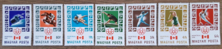 Maďarsko ** série 3125/31A, LOH Montreal 1976