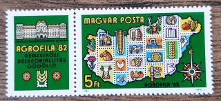 Maďarsko ** K 3575A, AGROFILA 82