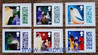 VELKÁ BRITÁNIE ** 5068/73 I, vánoční, r. 2022