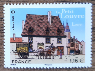 Francie ** 8338, turistika, "Le Petit Louvre", r.2022
