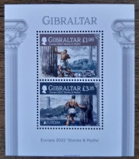 Gibraltar ** aršík B150, Europa,mýty a legendy r.2022