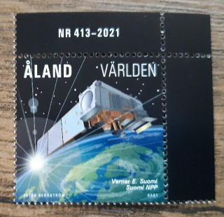 Alandy ** 501 meteorologický satelit, r.2021