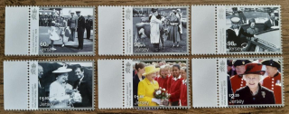 Jersey ** 2671/6 QEII., návštěvy na Jersey, r.2023