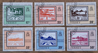 Jersey raz. 624/9, 50.výr. vydání okupačních známek, r. 1993