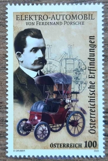 RAKOUSKO ** 3702,F.Porsche,elektromobil,r.2023