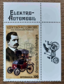 RAKOUSKO ** 3702,F.Porsche,elektromobil,r.2023