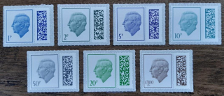 Velká Británie, série ** výplatní Karel III., r.2023