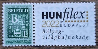 Maďarsko ** 5567 Hunfilex 22, personalizovaný kupon r. 2022