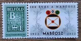 Maďarsko ** 5567, 100. výročí filatelistické  federace, personalizovaný kupon r. 2022