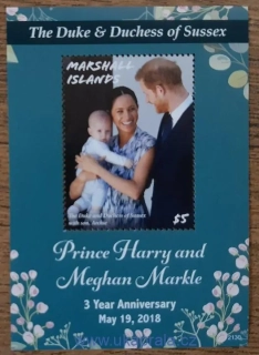 MARSHALL ISLANDS ** princ Harry a Meghan, r.2021