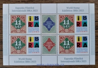 RUMUNSKO ** PL IBRA 2023, filatelistická výstava, r. 2023