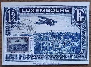 Lucembursko CM "meng post" AeroBerlin, r. 2019