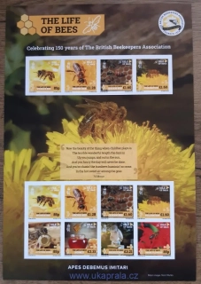 MAN ** velký aršík, život včel, R. 2024