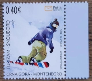 Černá Hora ** 416 turistika, snowboarding r.2018