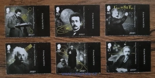 Jersey ** 2029/34 Albert Einstein, teorie relativity, r. 2016