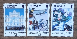 Jersey raz. 612/4 EUROPA, umění, r. 1993