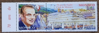 MONAKO ** Rainier III., 70. výročí Yacht Clubu Monako, r. 2023