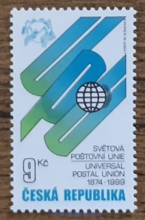 ČR ** 225, 125. výročí světové poštovní unie, r. 1999