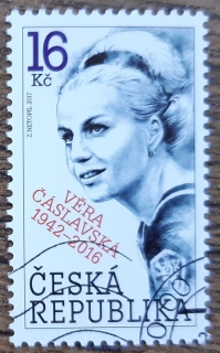 ČR 924 raz., Věra Čáslavská, r. 2017