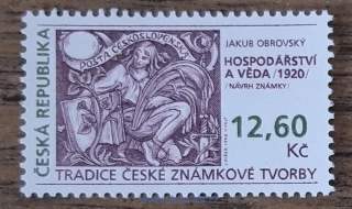 ČR ** 166, Tradice české známkové tvorby, r. 1998