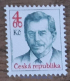 ČR ** 168, Prezident ČR Václav Havel, r. 1998
