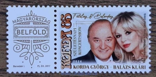 MAĎARSKO ** 5927 personalizovaný kupon Korda 85, r. 2024