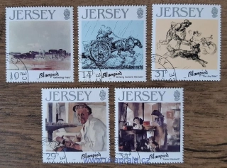 Jersey raz. 388/92 umění, malířství, r. 1986
