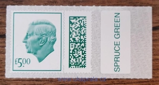 Velká Británie ** výplatní Karel III. 5Ł r.2023