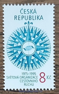 ČR ** 61 20. výročí Světové organizace cestovního ruchu, r. 1995