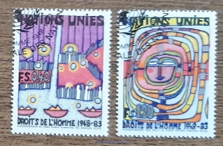 OSN Ženeva raz. 117/18 umění r. 1983