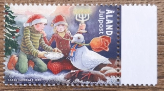 Alandy ** vánoční "Julpost" r. 2023