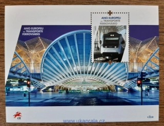 Portugalsko ** aršík Bl 482 železnice, r. 2021