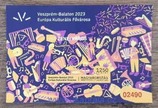 Maďarsko ** aršík Veszprém-Balaton, NEZOUBKOVANÝ, r. 2023
