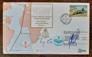 Falklandy RAF rekordní let 3.- 4.12. 1984