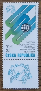 ČR ** K 225, 125. výročí světové poštovní unie, r. 1999