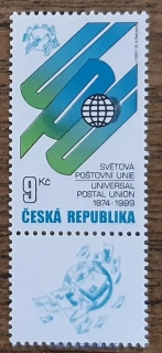 ČR ** K 225, 125. výročí světové poštovní unie, r. 1999