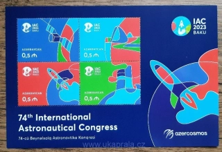 AZERBAJDŽÁN ** aršík, astronomický kongres, r. 2023
