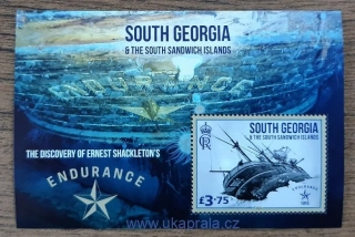 SGS ** aršík E. Shackleton, vrak Endurance, R. 2024