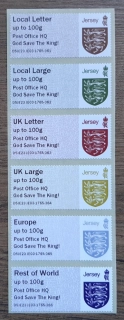 Jersey ** AUT 77/82 erby, přítisk "God Save The King !" z 5.5.2023, Karel III., r. 2023