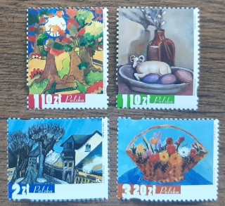 POLSKO ** 3965/8 umění, r. 2002