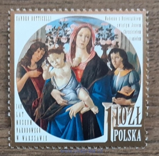 POLSKO ** 3973 Národní galerie ve Varšavě, 140. výročí, r. 2002